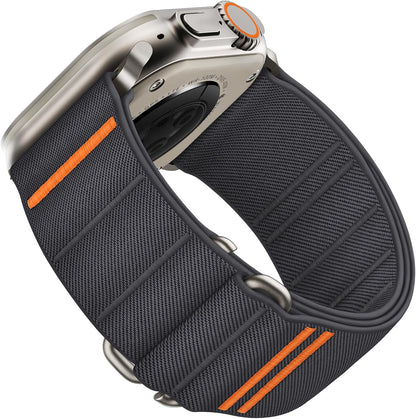 Suitisbest Stretchy Nylon Sport Loop Strap for Apple Watch – S - Hook Band (All Sizes & Series) "B" Quality - Saif Al Najmi KwBELTS WATCHSaif Al NajmiSaif Al Najmi KwDark Gray49/46/45/44Suitisbest Stretchy Nylon Sport Loop Strap for Apple Watch – S - Hook Band (All Sizes & Series) "B" Quality