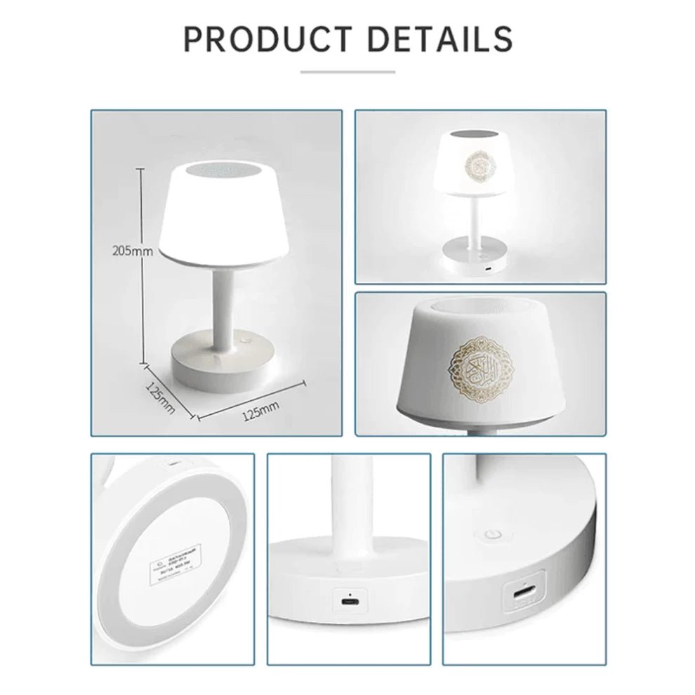 Table Lamp Quran Speaker - Bluetooth - Saif Al Najmi KwQuran SpeakerSaif Al NajmiSaif Al Najmi KwTable Lamp Quran Speaker - Bluetooth - Saif Al Najmi Kw
