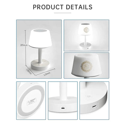 Table Lamp Quran Speaker - Bluetooth - Saif Al Najmi KwQuran SpeakerSaif Al NajmiSaif Al Najmi KwTable Lamp Quran Speaker - Bluetooth - Saif Al Najmi Kw