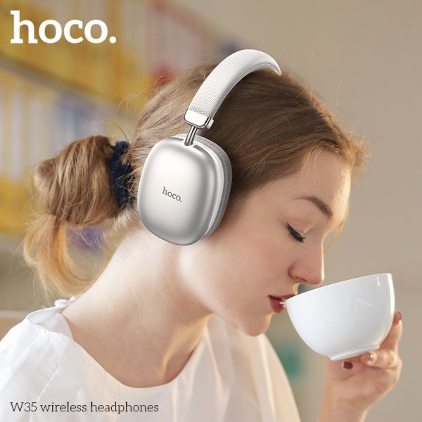 HOCO W35 BT Headphones - Wireless Bluetooth Over-Ear Headphones - Saif Al Najmi Kw