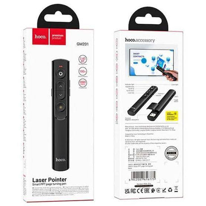 Hoco Laser Pointer GM201 Smart PPT Page Turning Pen - Bluetooth Model - Saif Al Najmi Kw