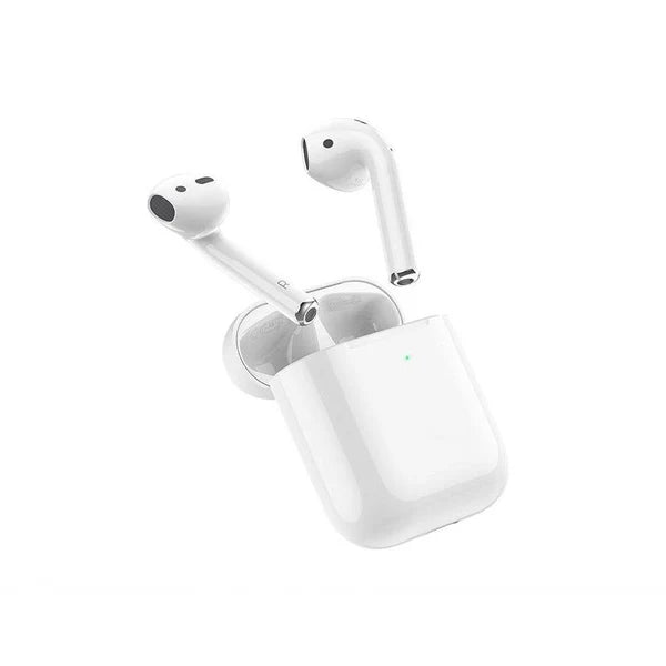 Hoco DES03 Bluetooth Headset Earbuds - white - Saif Al Najmi Kw
