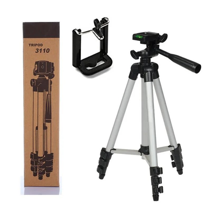 Tripod Camera Stand 3110 – Lightweight Adjustable Travel Tripod with Phone & Camera Mount - Saif Al Najmi KwTripodsSaif Al Najmi KwSaif Al Najmi KwTripod Camera Stand 3110 – Lightweight Adjustable Travel Tripod with Phone & Camera Mount