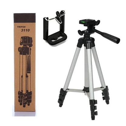 Tripod Camera Stand 3110 – Lightweight Adjustable Travel Tripod with Phone & Camera Mount - Saif Al Najmi KwTripodsSaif Al Najmi KwSaif Al Najmi KwTripod Camera Stand 3110 – Lightweight Adjustable Travel Tripod with Phone & Camera Mount