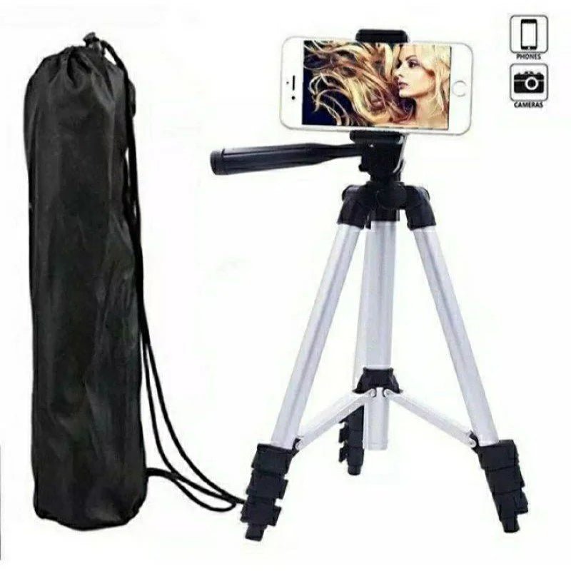 Tripod Camera Stand 3110 – Lightweight Adjustable Travel Tripod with Phone & Camera Mount - Saif Al Najmi KwTripodsSaif Al Najmi KwSaif Al Najmi KwTripod Camera Stand 3110 – Lightweight Adjustable Travel Tripod with Phone & Camera Mount