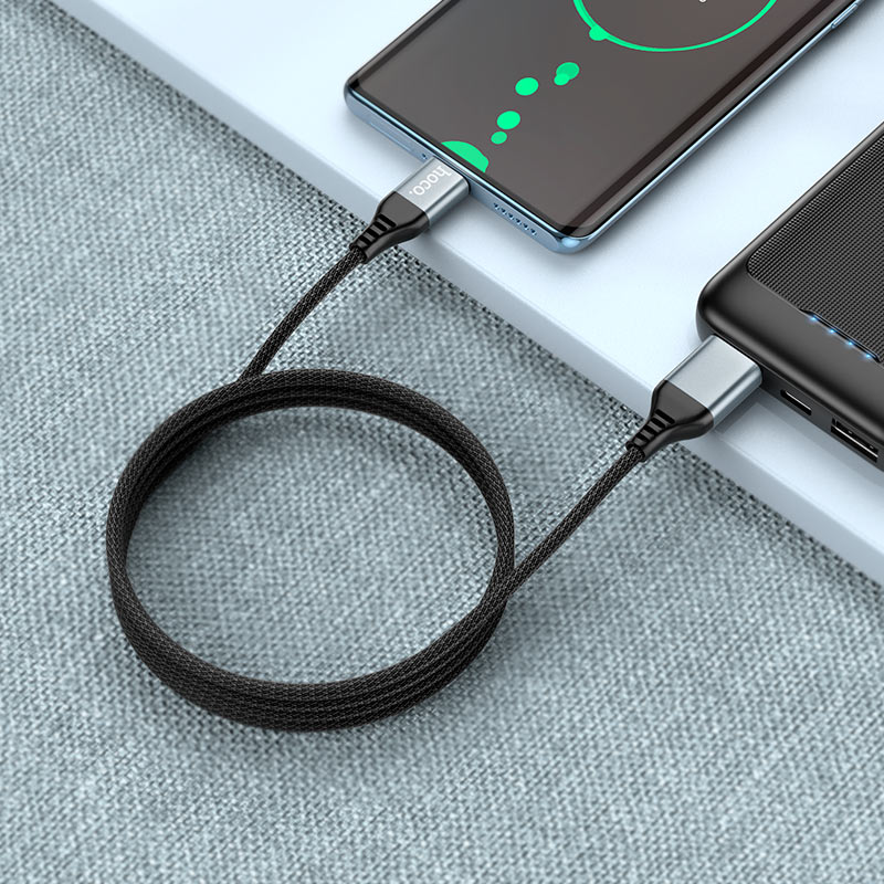 U128 Viking 2 - in - 1 charging data cable USB/Type - C to Type - C - Saif Al Najmi KwData CablesHocoSaif Al Najmi KwHOCO U128 PD132630U128 Viking 2 - in - 1 charging data cable USB/Type - C to Type - C - Saif Al Najmi Kw