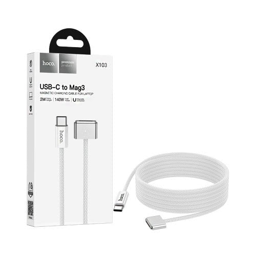 Hoco X103 Type-c To Mag3 Magnetic Charging Cable For Laptop 2meter