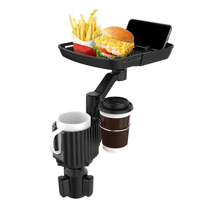 Vacallity Car Cup Holder Expander Tray - 4 - in - 1 Adjustable, 360° Rotation - Saif Al Najmi KwCup HolderMy StoreSaif Al Najmi KwTRAY CUP-A044.5Vacallity Car Cup Holder Expander Tray - Saif Al Najmi Kw