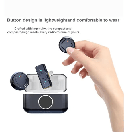 VIPLATINA VR11 TYPE - C Wireless Lavalier Microphone – Dual Mic System with Noise Cancellation & 24H Battery Life - Saif Al Najmi KwMicrophonesviplatinaSaif Al Najmi KwVIPLATINA VR11 TYPE - C Wireless Lavalier Microphone – Dual Mic System with Noise Cancellation & 24H Battery Life