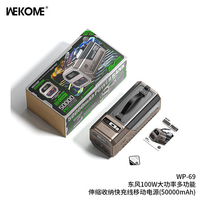 WEKOME 22.5W Mini Capsule Power Bank (Silver/Gold) - Saif Al Najmi KwPower BankswekomeSaif Al Najmi KwGoldWEKOME 22.5W Mini Capsule Power Bank (Silver/Gold)