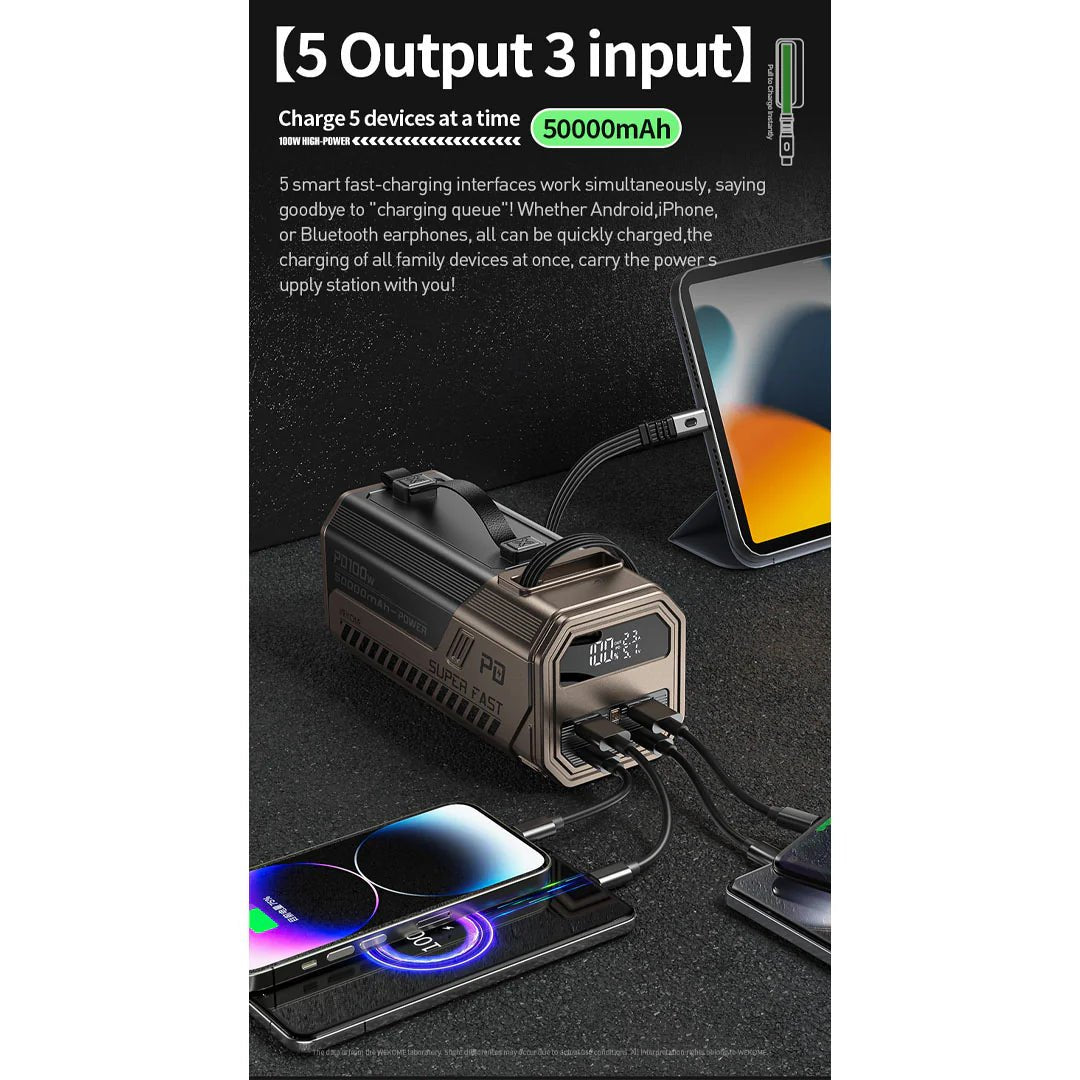 WEKOME 22.5W Mini Capsule Power Bank (Silver/Gold) - Saif Al Najmi KwPower BankswekomeSaif Al Najmi KwSilverWEKOME 22.5W Mini Capsule Power Bank (Silver/Gold)