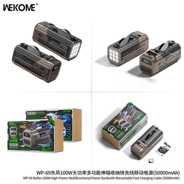 WEKOME 22.5W Mini Capsule Power Bank (Silver/Gold) - Saif Al Najmi KwPower BankswekomeSaif Al Najmi KwSilverWEKOME 22.5W Mini Capsule Power Bank (Silver/Gold)