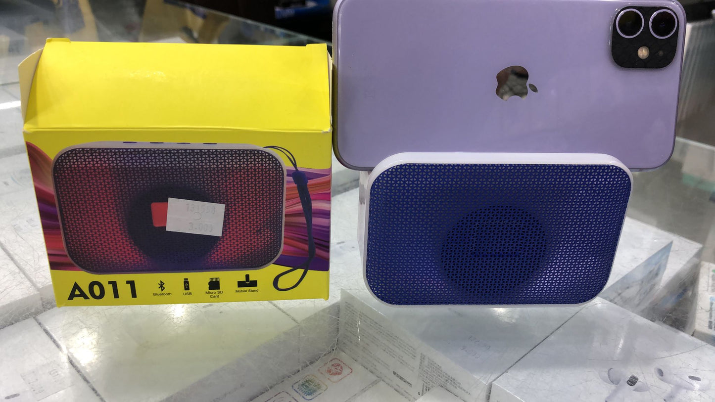 A011 Mini Bluetooth Speaker – 10W Dynamic Sound, Ultra-Portable Wireless Speaker (Blue)