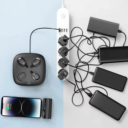 WST 4 - in - 1 5000mAh x 4 Docking Power Bank Station - Saif Al Najmi KwPOWER STATIONWSTSaif Al Najmi KwWhiteWST 4 - in - 1 5000mAh x 4 Docking Power Bank Station