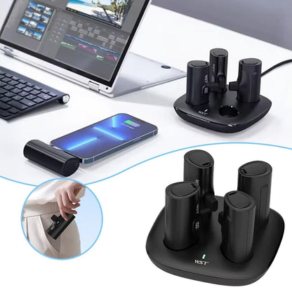 WST 4 - in - 1 5000mAh x 4 Docking Power Bank Station - Saif Al Najmi KwPOWER STATIONWSTSaif Al Najmi KwWhiteWST 4 - in - 1 5000mAh x 4 Docking Power Bank Station