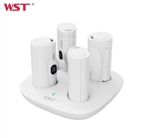 WST 4 - in - 1 5000mAh x 4 Docking Power Bank Station - Saif Al Najmi KwPOWER STATIONWSTSaif Al Najmi KwWhiteWST 4 - in - 1 5000mAh x 4 Docking Power Bank Station