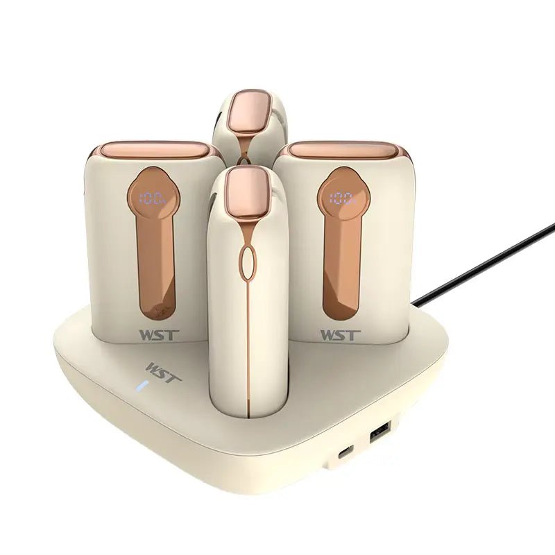 WST 4 - in - 1 Docking Power Bank Station – 10000mAh x 4 Multi - Charger - Saif Al Najmi KwDocking StationWSTSaif Al Najmi KwBeigeWST 4 - in - 1 Docking Power Bank Station – 10000mAh Multi - Charger - Saif Al Najmi Kw