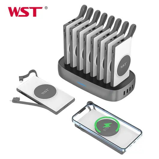 WST 8 - in - 1 Magnetic Wireless Power Bank Docking Station - Saif Al Najmi KwWireless Power BanksWSTSaif Al Najmi KwWhiteWST 8 - in - 1 Magnetic Wireless Power Bank Docking Station - Saif Al Najmi Kw