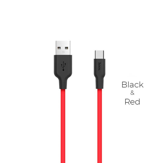 Hoco X21 Silicone type-c charging cable 1M - Saif Al Najmi Kw