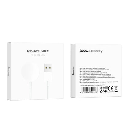 Y12 Ultra smart sports watch charging cable - Saif Al Najmi KwWatch CableHocoSaif Al Najmi KwHOCO Y12131519Y12 Ultra smart sports watch charging cable - Saif Al Najmi Kw