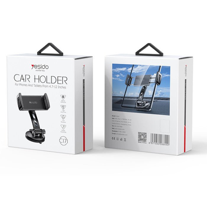 Yesido C171 Long Arm Car Phone Holder – High - Quality Dashboard Mount - Saif Al Najmi KwPhone HolderyesidoSaif Al Najmi KwYesido C171 Long Arm Car Phone Holder – High - Quality Dashboard Mount