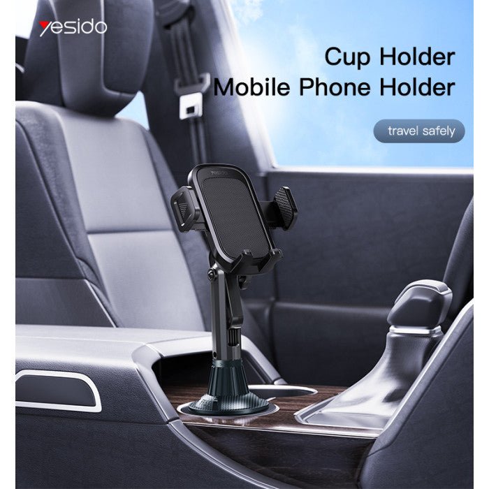 Yesido C195 360° Adjustable Car Cup Mount Phone Holder – Tightly Grip Design - Saif Al Najmi KwPhone HolderyesidoSaif Al Najmi KwYesido C195 360° Adjustable Car Cup Mount Phone Holder – Tightly Grip Design