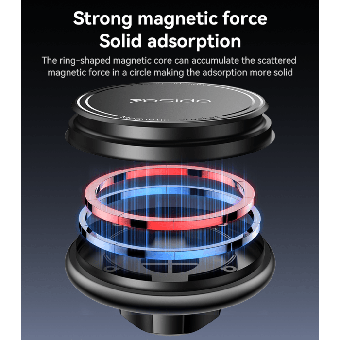 Yesido C269 360° Telescopic Magnetic Car Phone Holder – Bionic Suction Cup Design - Saif Al Najmi KwPhone HolderyesidoSaif Al Najmi KwYesido C269 360° Telescopic Magnetic Car Phone Holder – Bionic Suction Cup Design