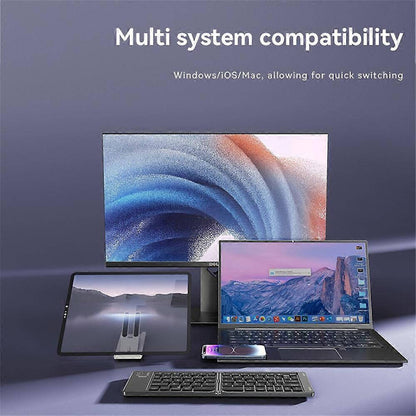 Yesido KB27 Bluetooth 5.0 Folding Keyboard – Magnetic Design, Long Battery, 65 Keys arabic - Saif Al Najmi KwKeyboardyesidoSaif Al Najmi KwYesido KB27 Bluetooth 5.0 Folding Keyboard – Magnetic Design, Long Battery, 65 Keys arabic