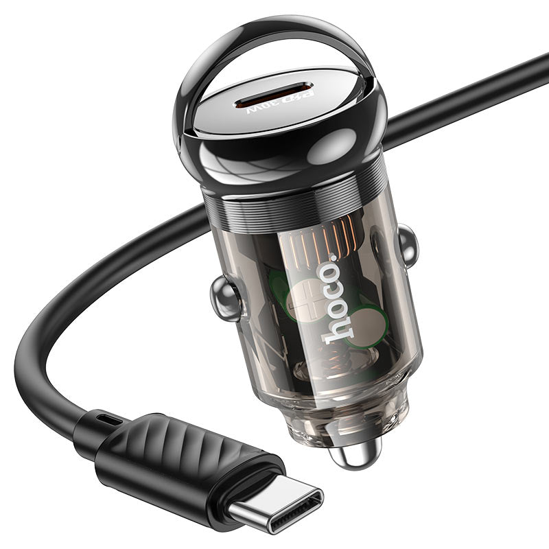 Z53 Sight single port PD30W car charger - Black - Saif Al Najmi KwCar ChargersHocoSaif Al Najmi KwZ53132525Z53 Sight single port PD30W car charger - Black - Saif Al Najmi Kw