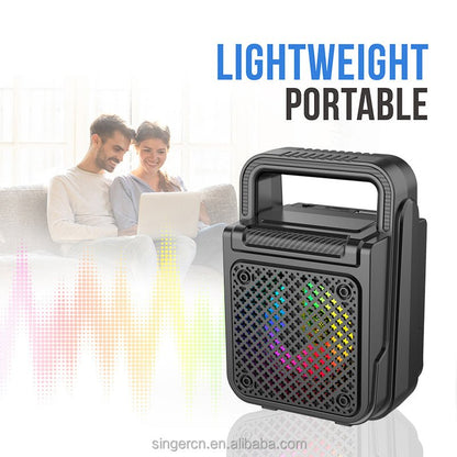 ZQS1372 LED Outdoor Wireless Portable Speaker – Colorful Light, Bass Woofer, FM Radio, TWS Stereo - Saif Al Najmi Kwclearance saleSING - ESaif Al Najmi KwZQS1372 LED Outdoor Wireless Portable Speaker – Colorful Light, Bass Woofer, FM Radio, TWS Stereo